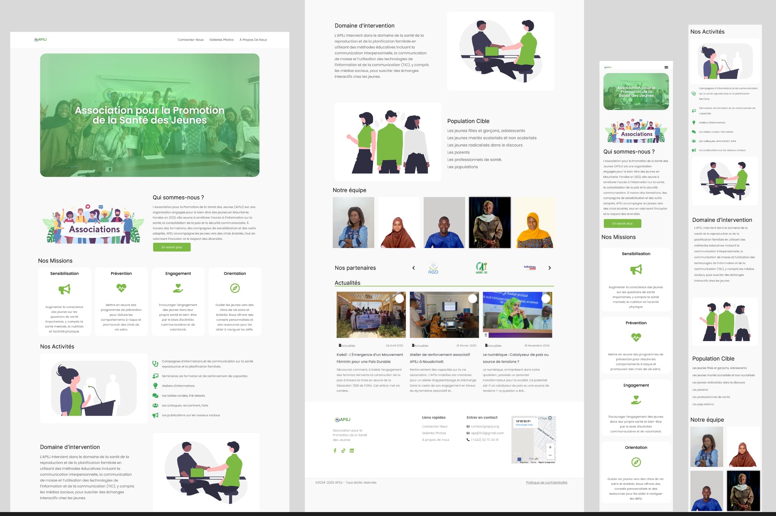 APSJ.org - Site Web Association